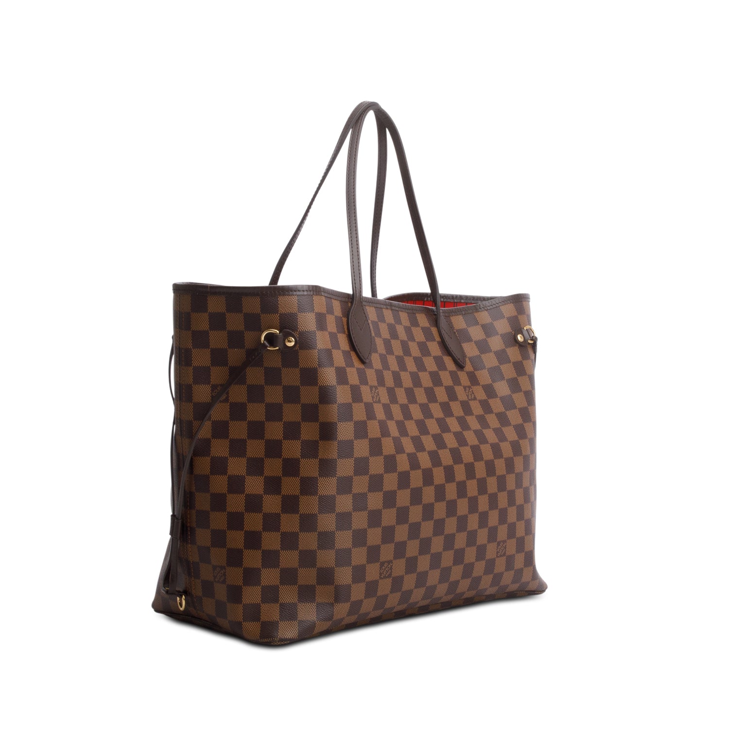 Louis Vuitton Damier Ebene Neverfull GM w/ Pouch
