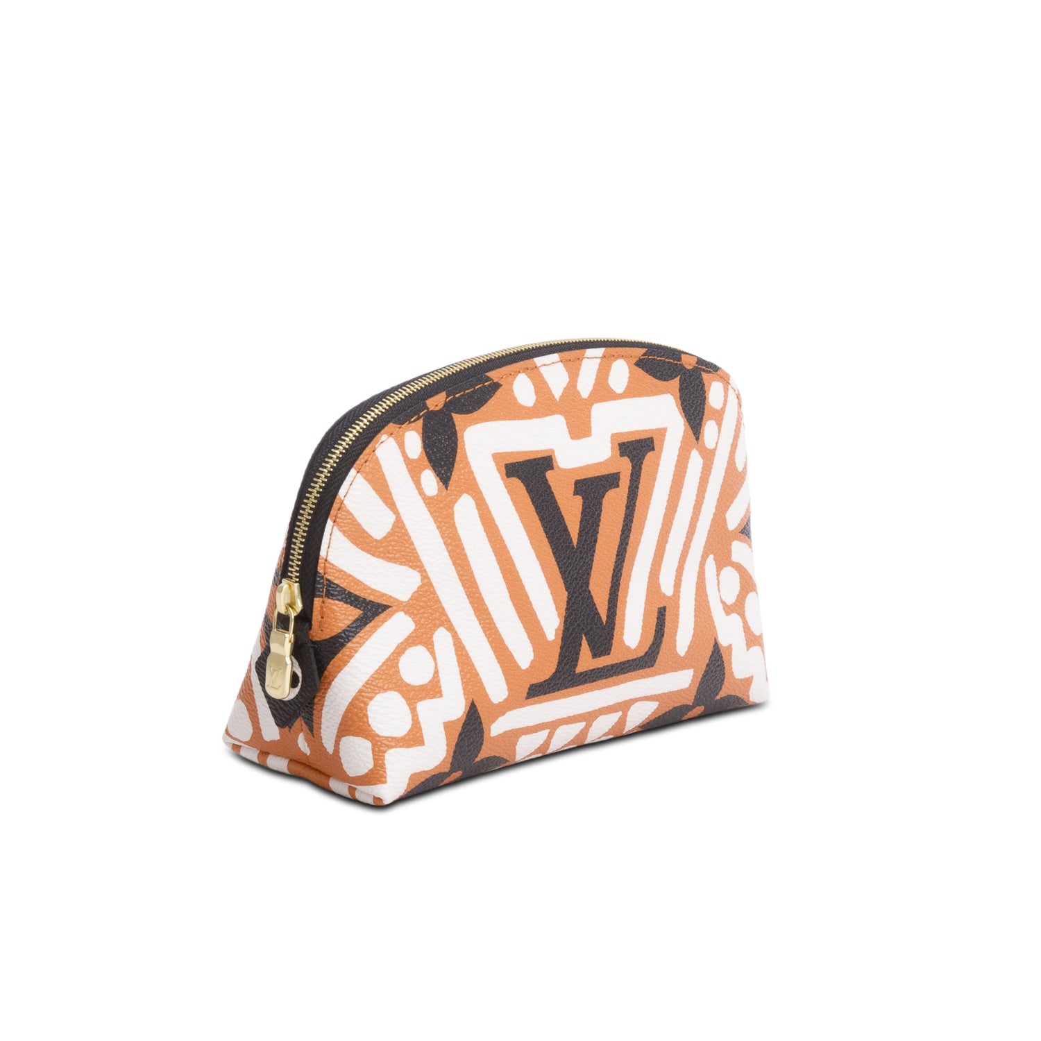 Louis Vuitton Orange Monogram Giant Crafty Cosmetic Pouch