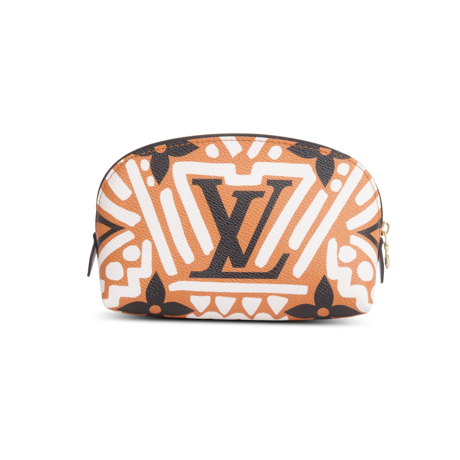 Louis Vuitton Orange Monogram Giant Crafty Cosmetic Pouch