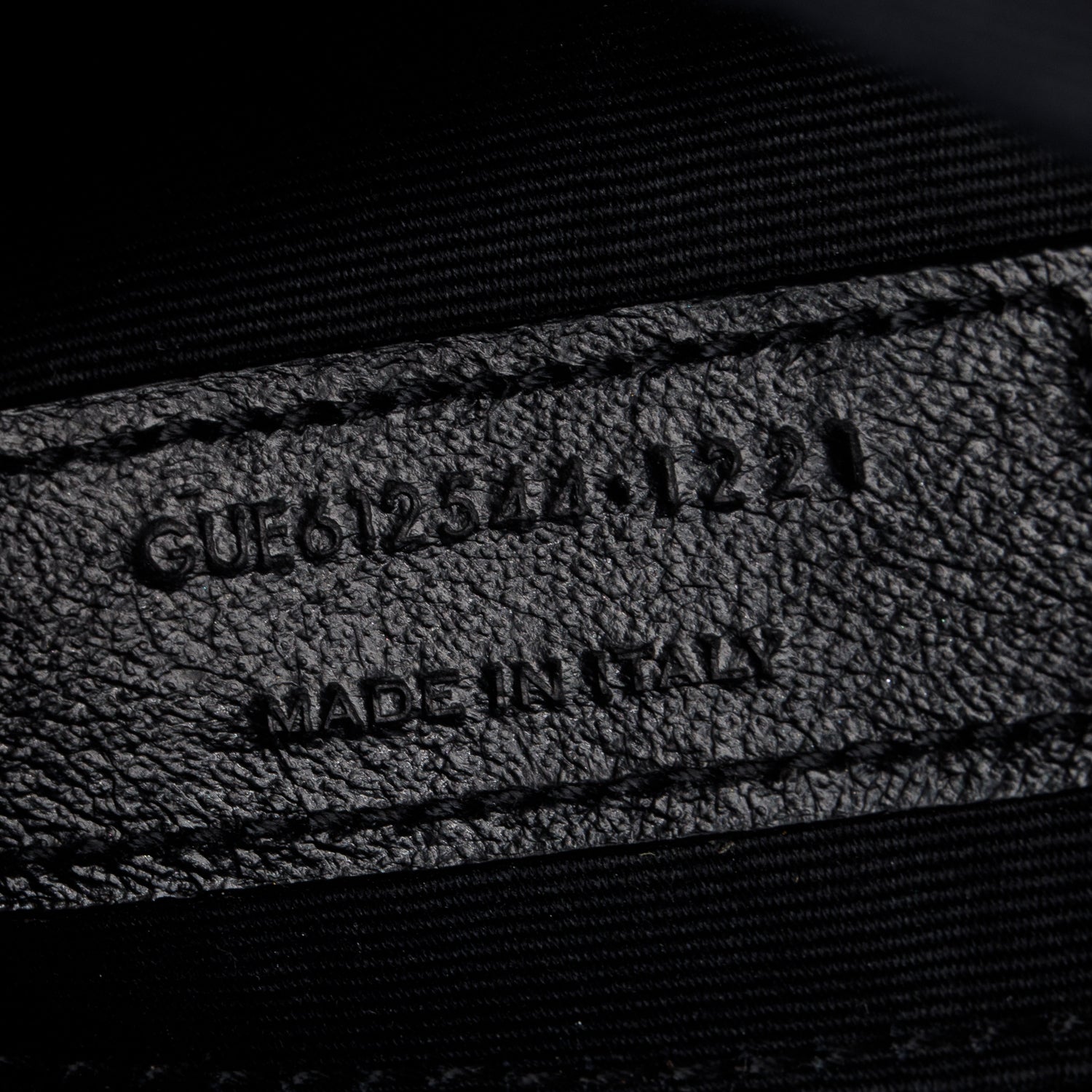 Saint Laurent 2021 Black Calfskin Matelasse Monogram Lou Camera Bag w/ Box