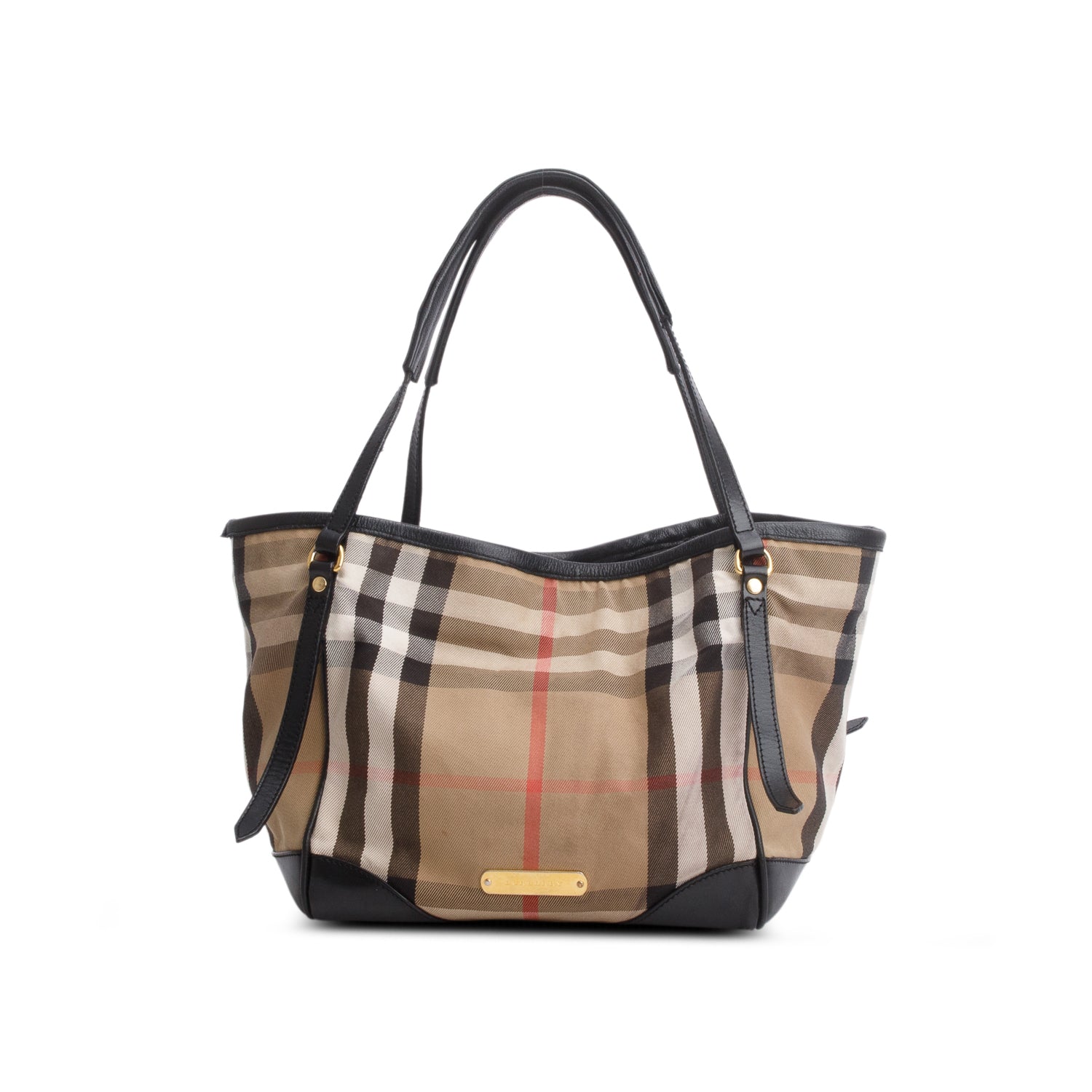 Burberry Black House Check Medium Canterbury Tote