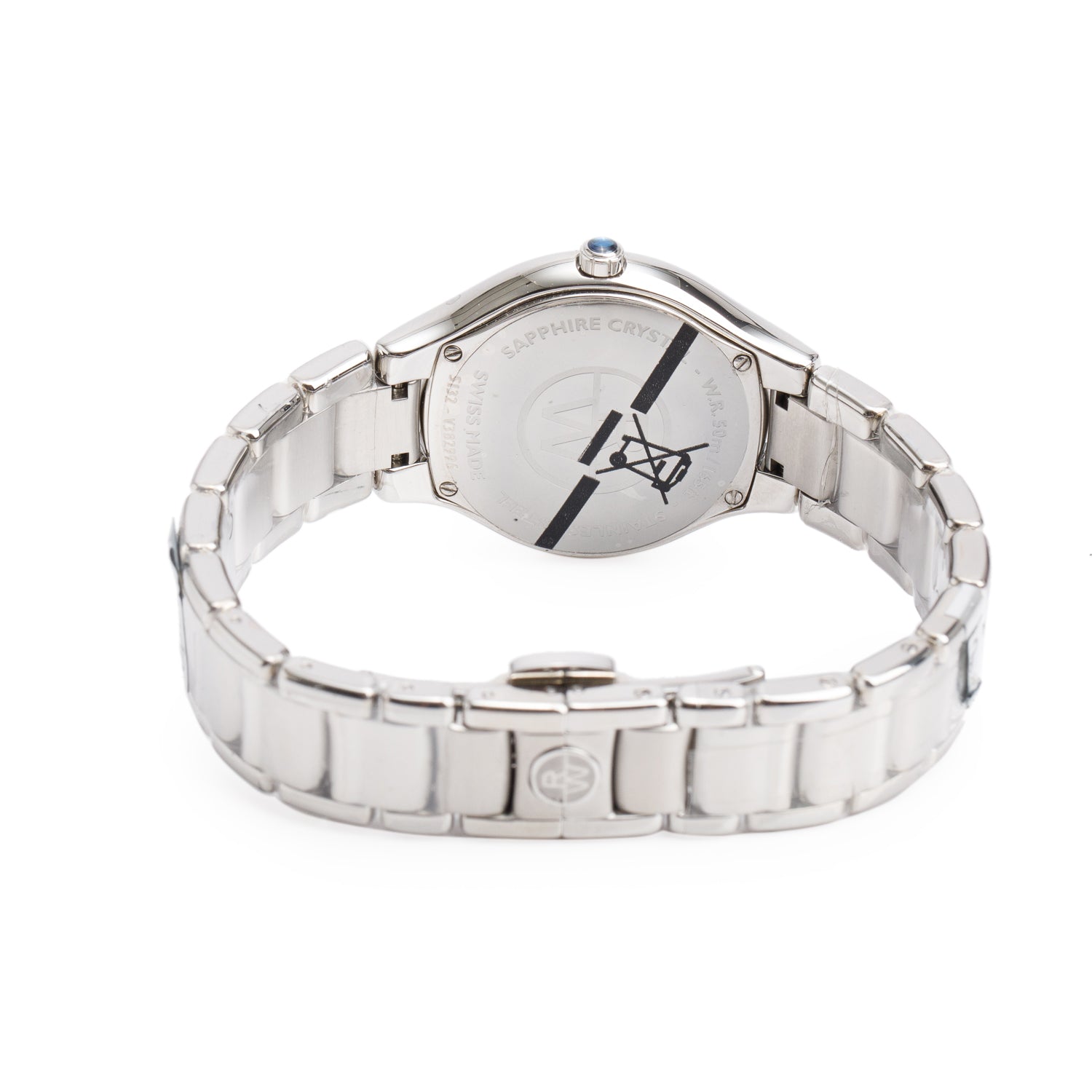 Raymond Weil Stainless Steel Noemia 32 MM Quartz Watch Mother of Pearl Diamond Dial 5132
