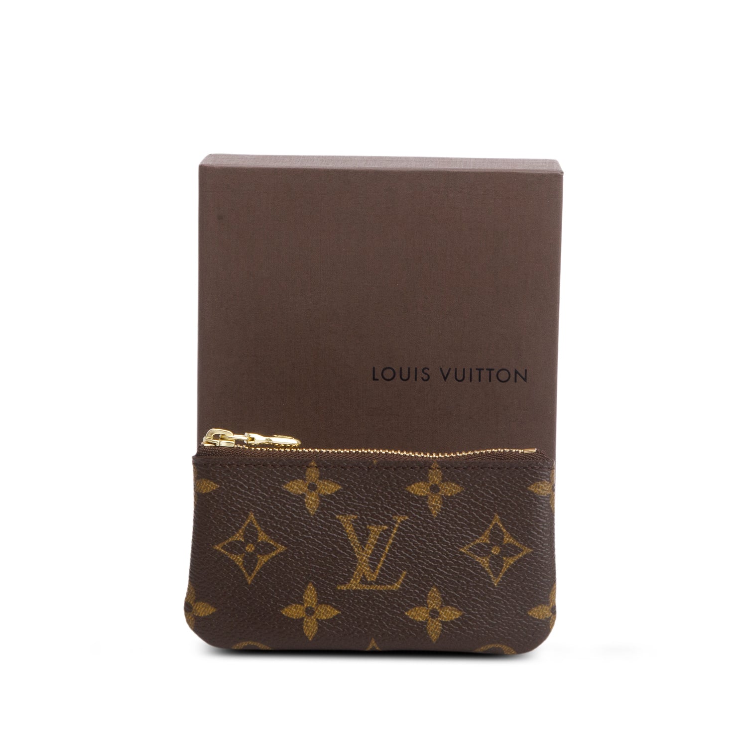 Louis Vuitton Monogram Key Pouch w/ Box