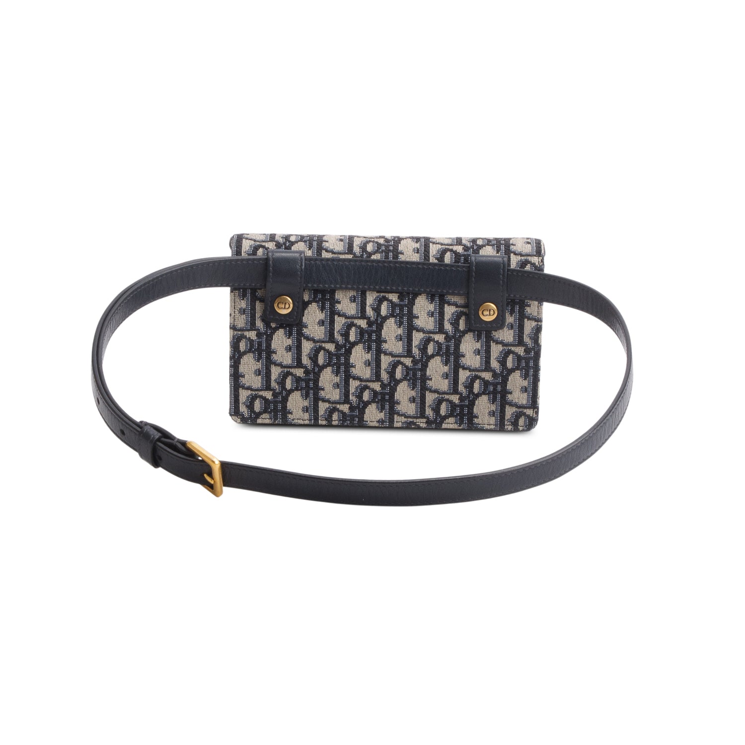 Christian Dior 2020 Oblique Saddle Belt Pouch