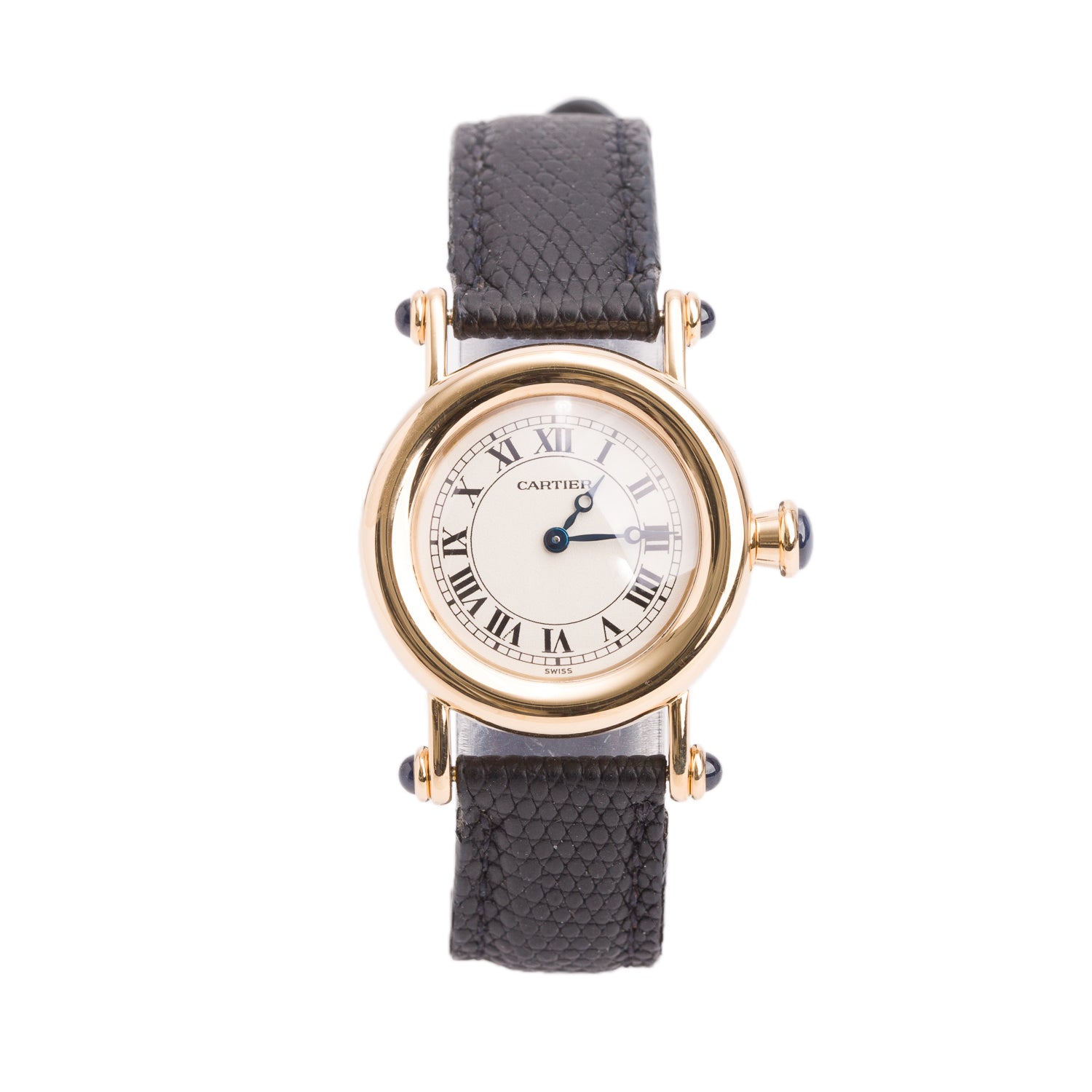 Cartier 18k Yellow Gold Diabolo de Cartier 27 MM Quartz Watch 1440