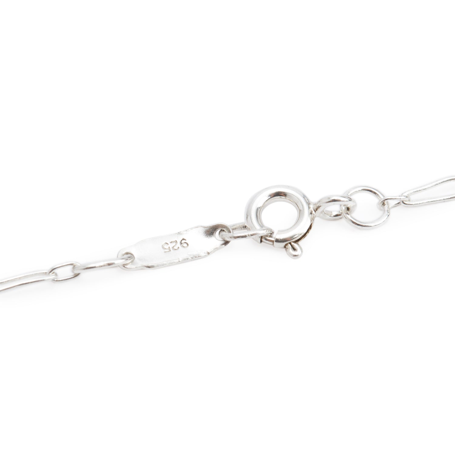 Tiffany & Co. Sterling Silver Small Oval Key Pendant Necklace