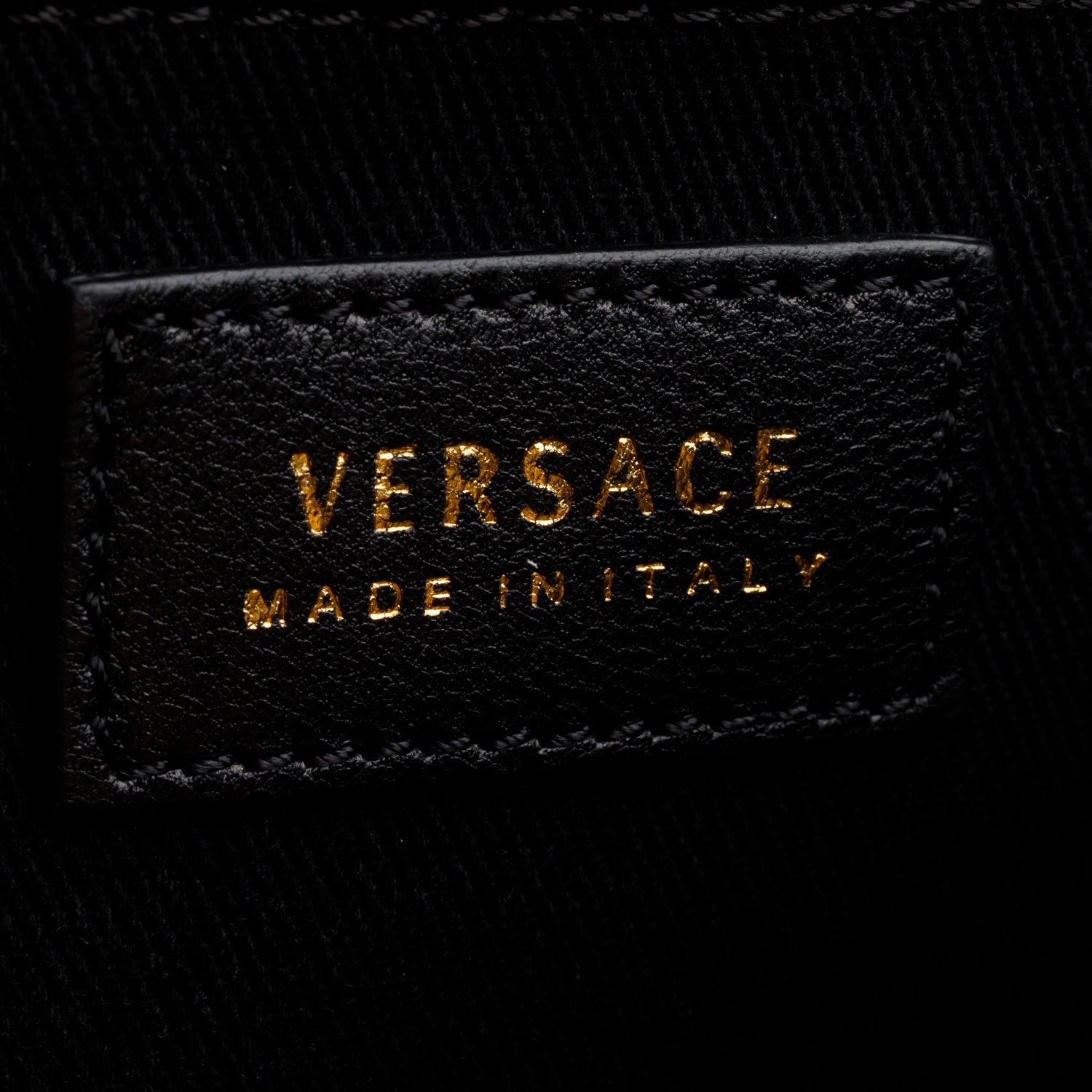 Versace Multicolor Nappa Quilted Barocco Print Small Camera Bag w/ Box