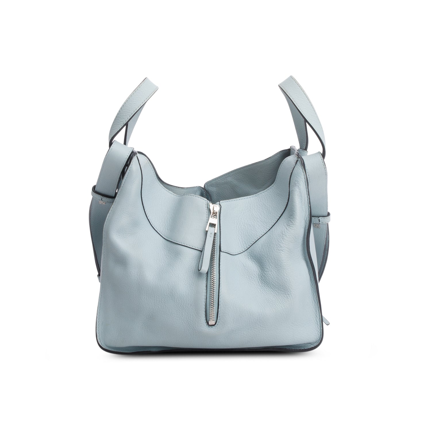 Loewe Blue Calfskin Small Hammock Shoulder Bag w/ Strap