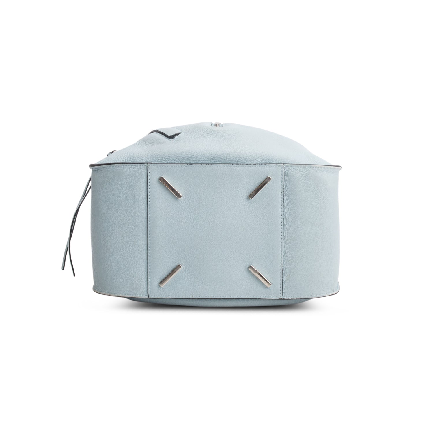 Loewe Blue Calfskin Small Hammock Shoulder Bag w/ Strap