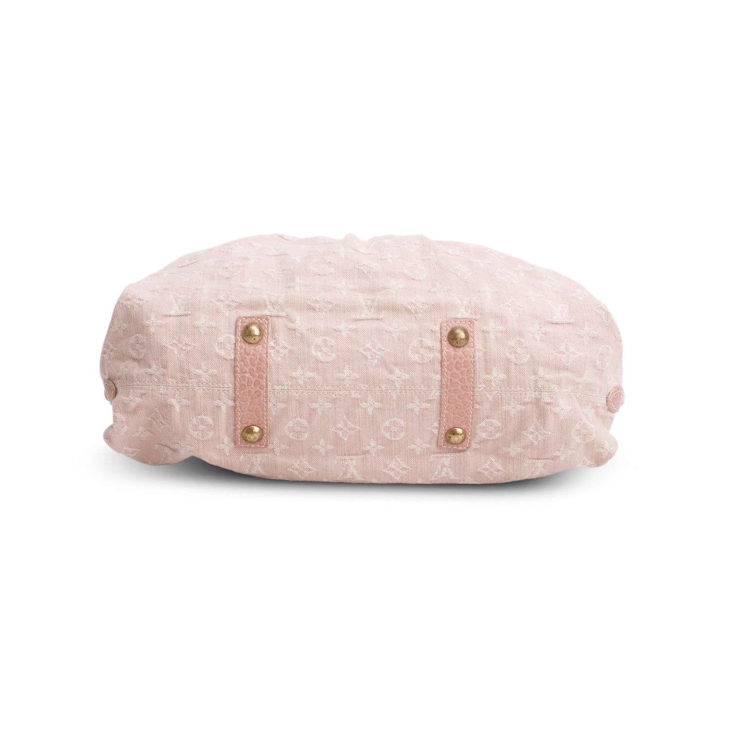Louis Vuitton Pink Denim Monogram Neo Cabby MM w/ Strap