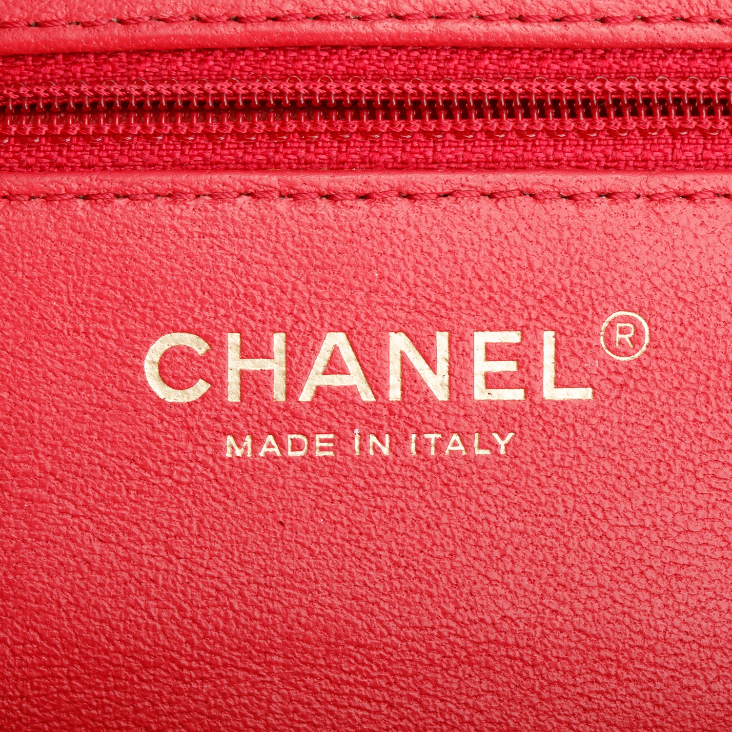 Chanel Red Caviar Quilted Small Business Affinity Flap w/ Authenticity Card