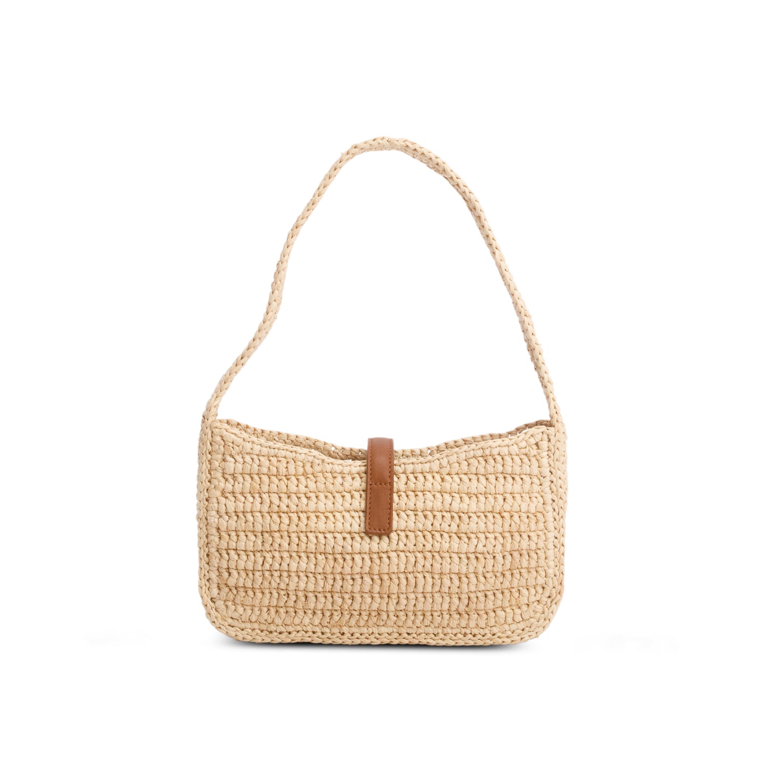 Saint Laurent 2024 Raffia Le 5 a 7 Mini Hobo w/ Box