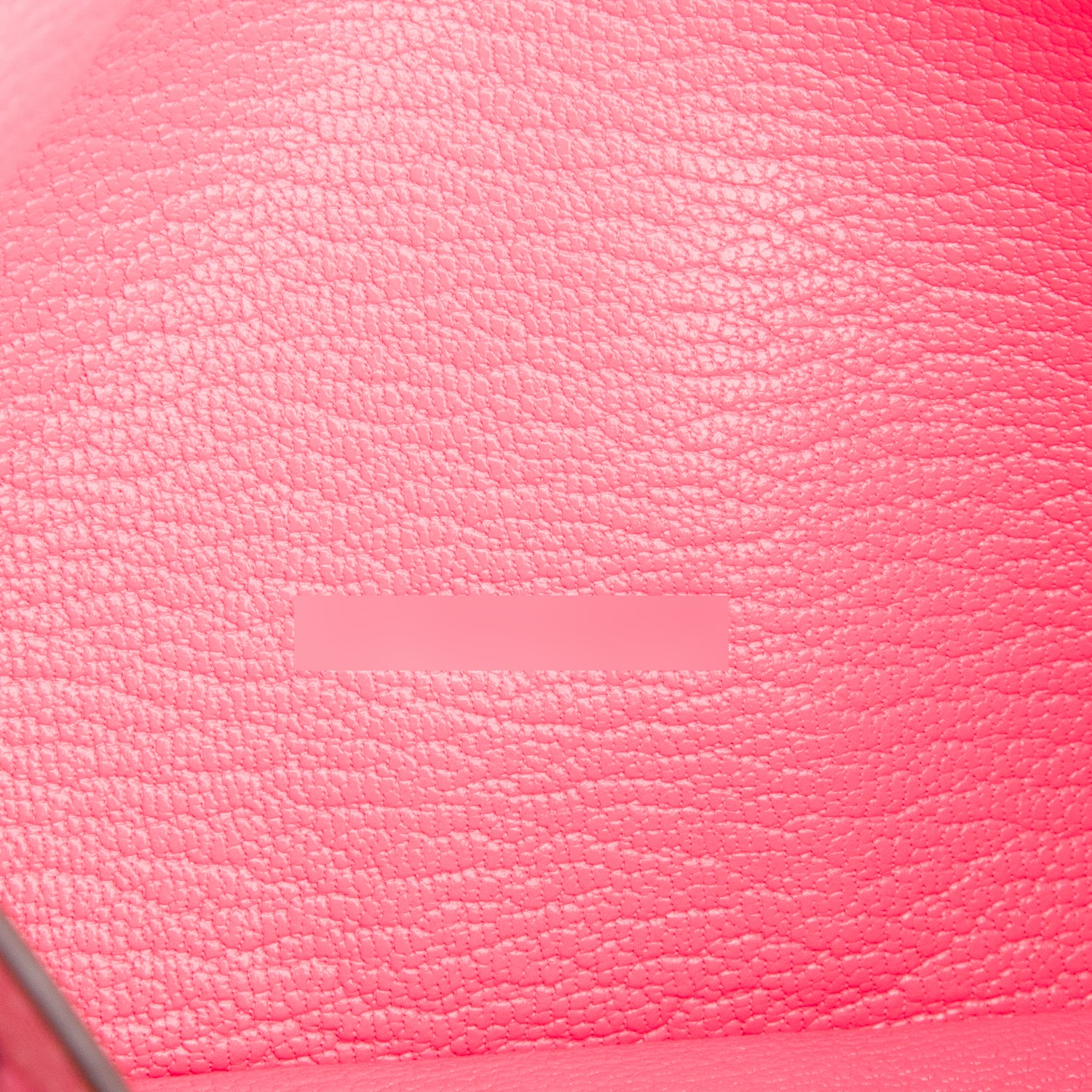 Hermes Rose Azalee Chevre Mysore Leather Bearn Gusset Wallet