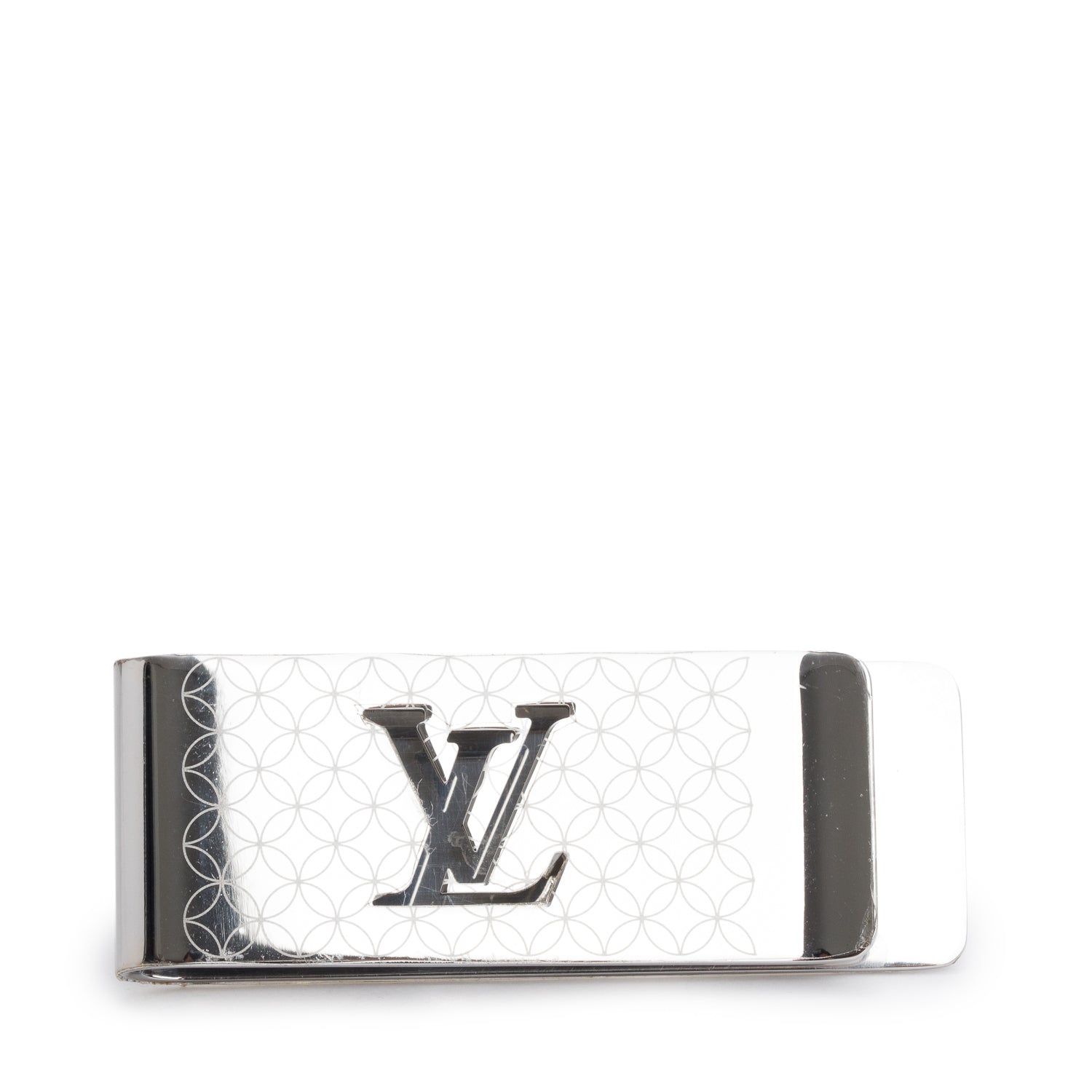 Louis Vuitton 2024 Silver-Tone Metal Champs Elysees Bill Clip