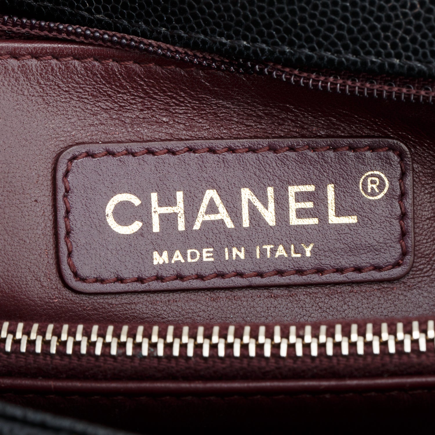 Chanel Black Caviar Quilted Medium Coco Handle Flap w/ Box