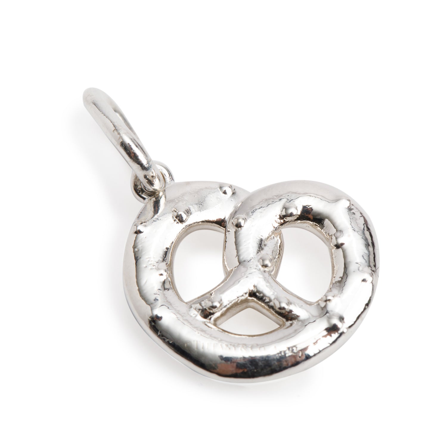 Tiffany & Co. Sterling Silver Pretzel Charm Pendant
