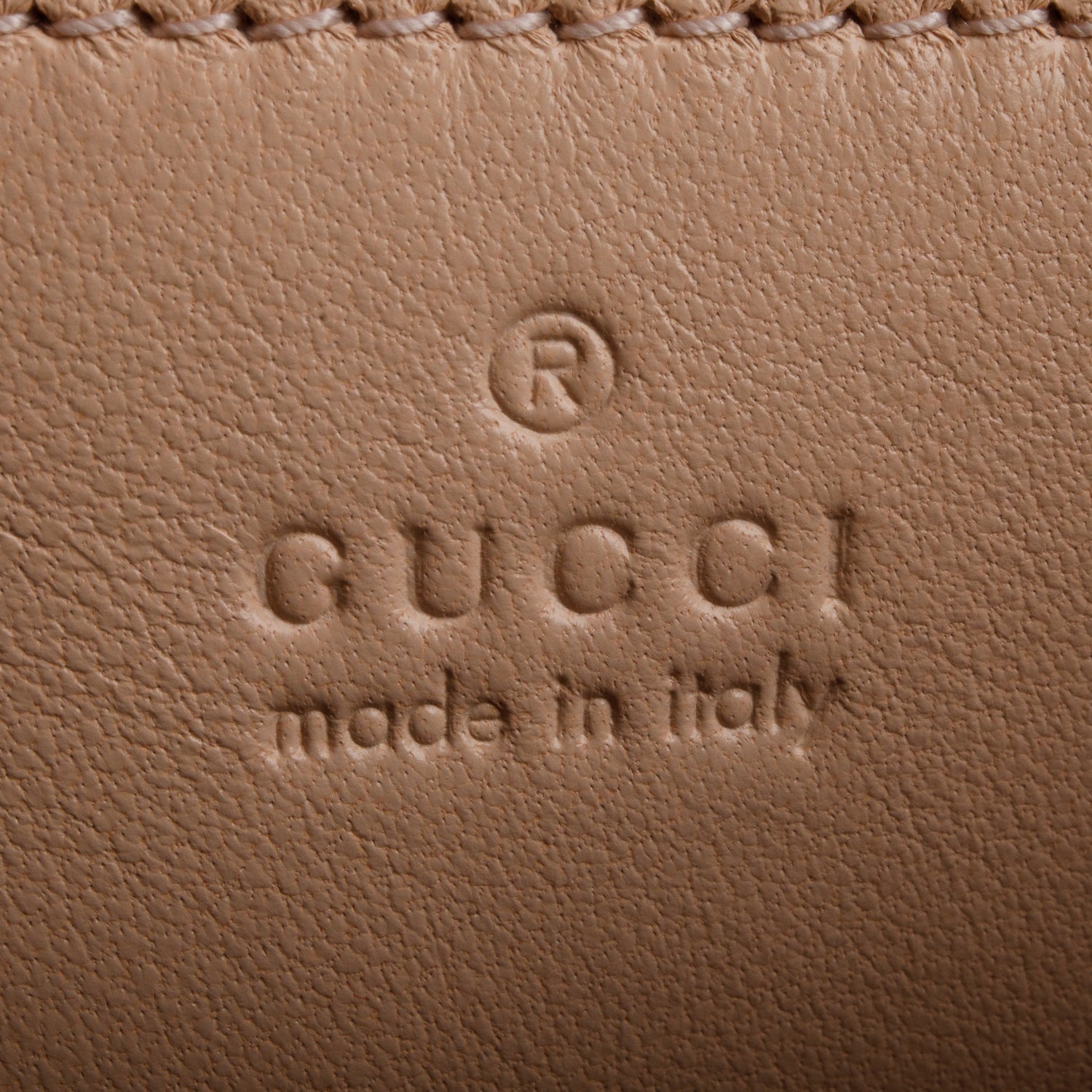 Gucci Pink Leather GG Marmont Small Shoulder Bag