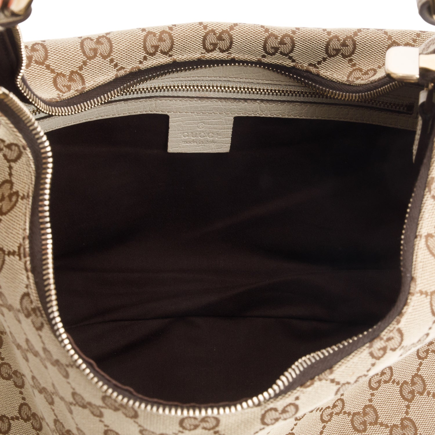 Gucci Monogram Medium Horsebit Chain Hobo