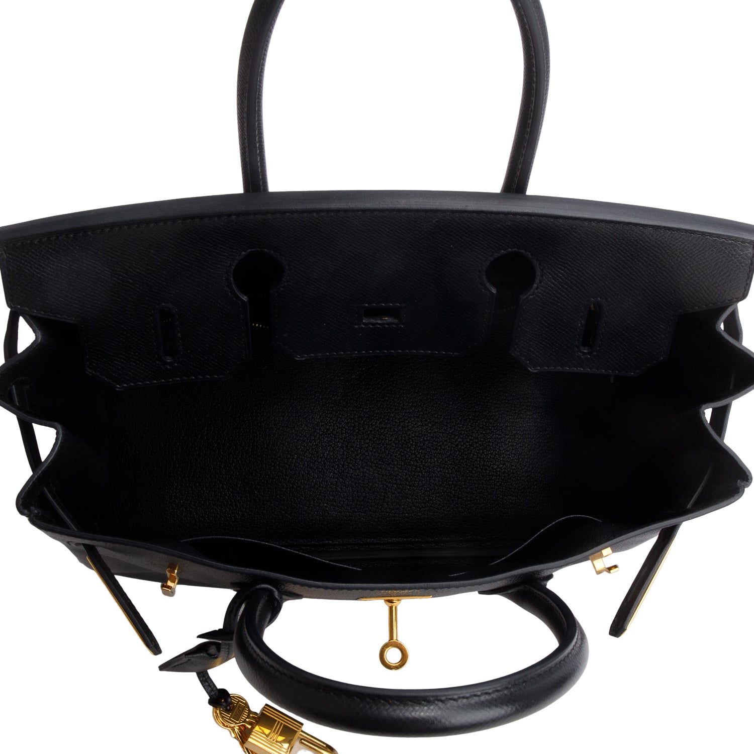 Hermes Black Noir Epsom Birkin 30
