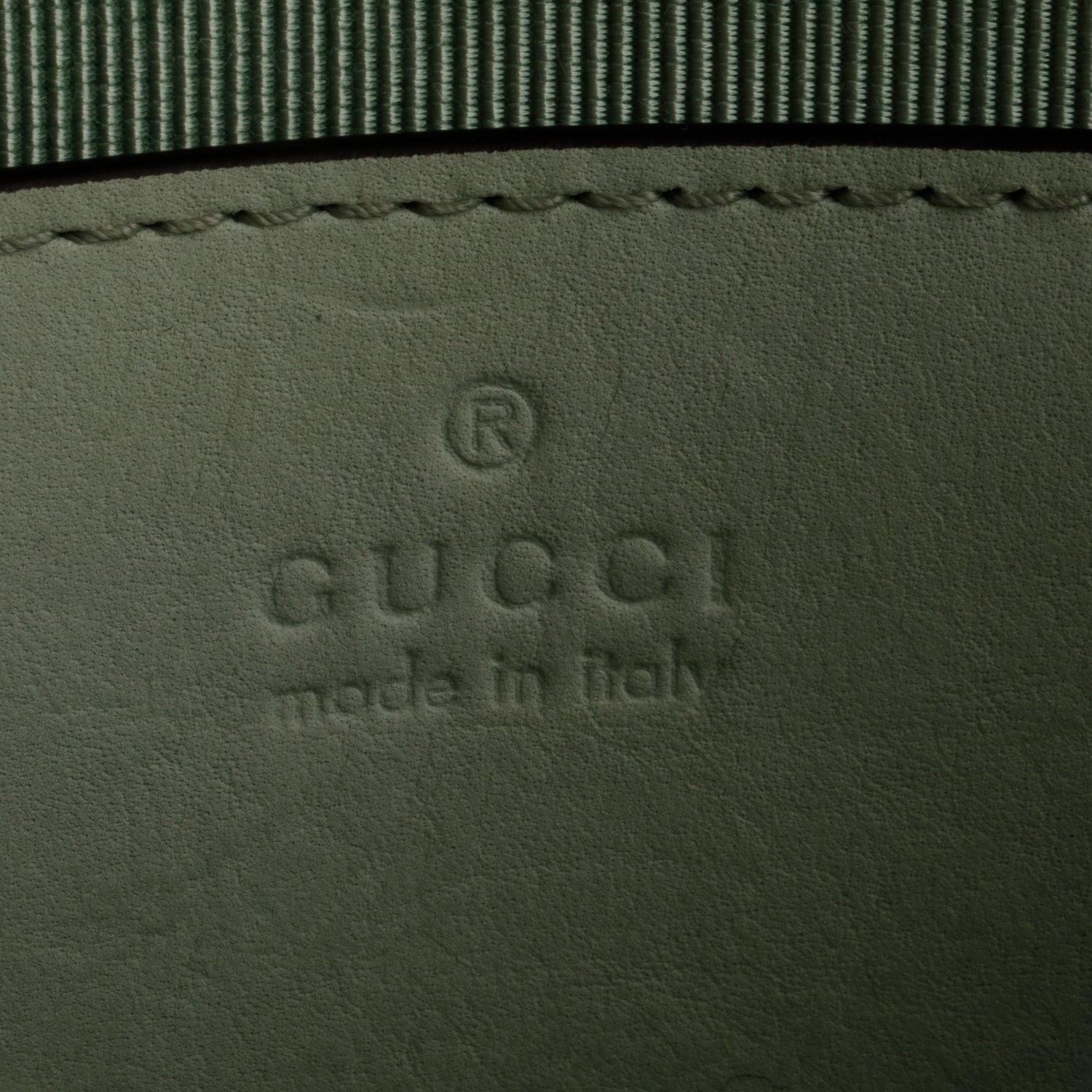 Gucci Green Suede Crystal Matelasse Small GG Marmont Shoulder Bag