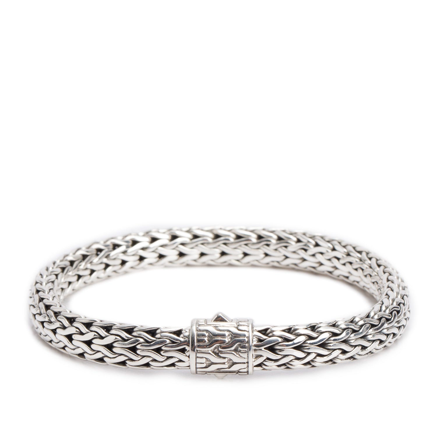 John Hardy Sterling Silver Classic Icon 7.5 MM Chain Bracelet