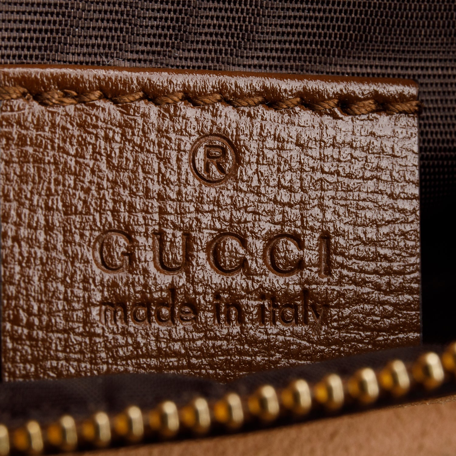 Gucci GG Supreme Monogram Glazed Textured Calfskin Retro Interlocking G Box Shoulder Bag w/ Strap