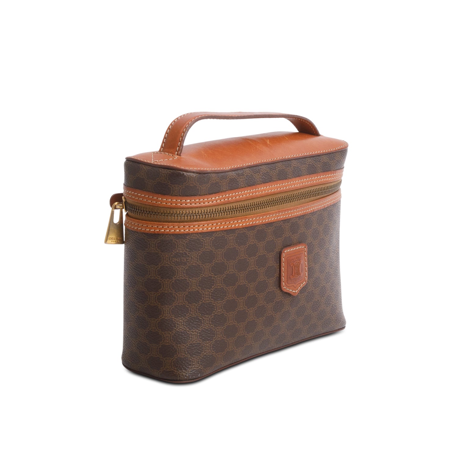 Celine Vintage Macadam Vanity Case
