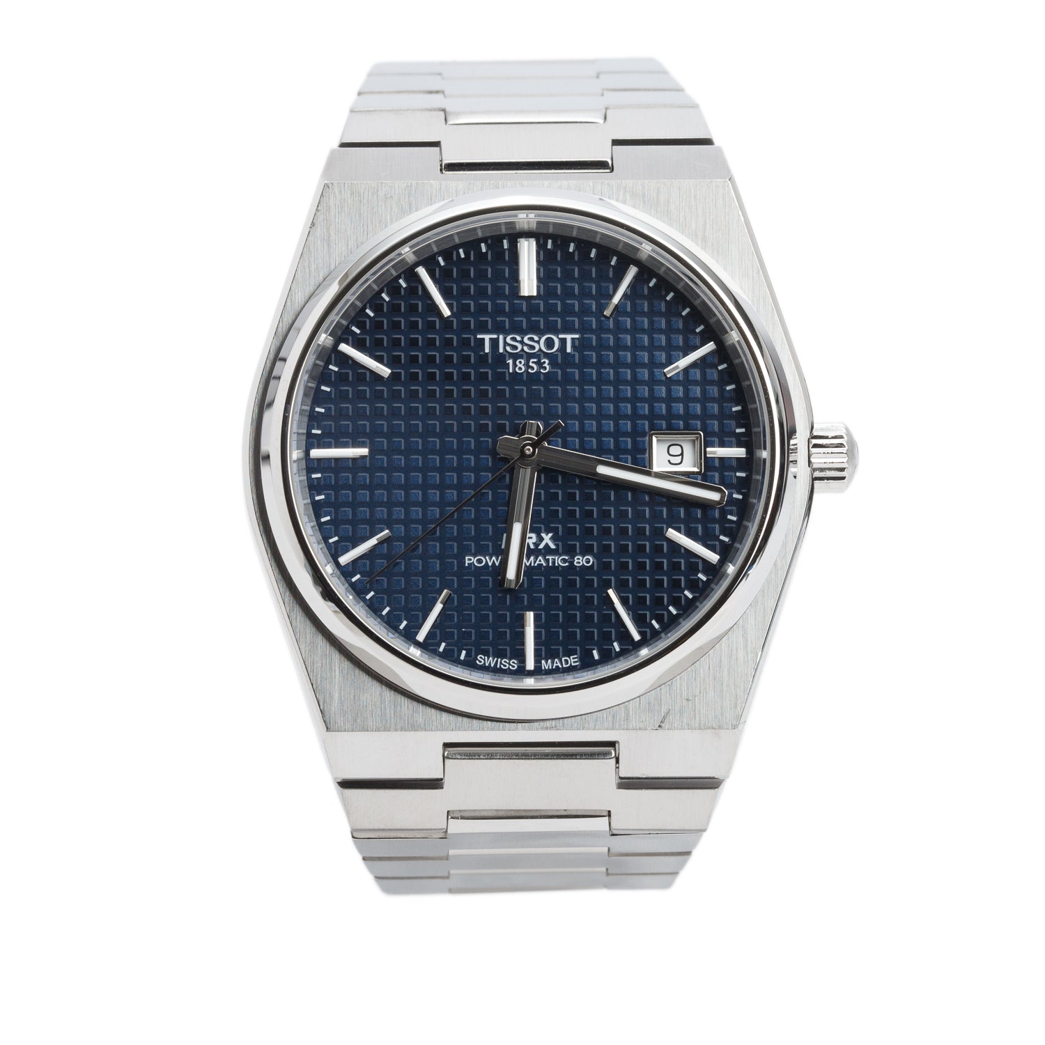 Tissot Stainless Steel PRX 40 MM Automatic Watch Blue Dial w/ Box