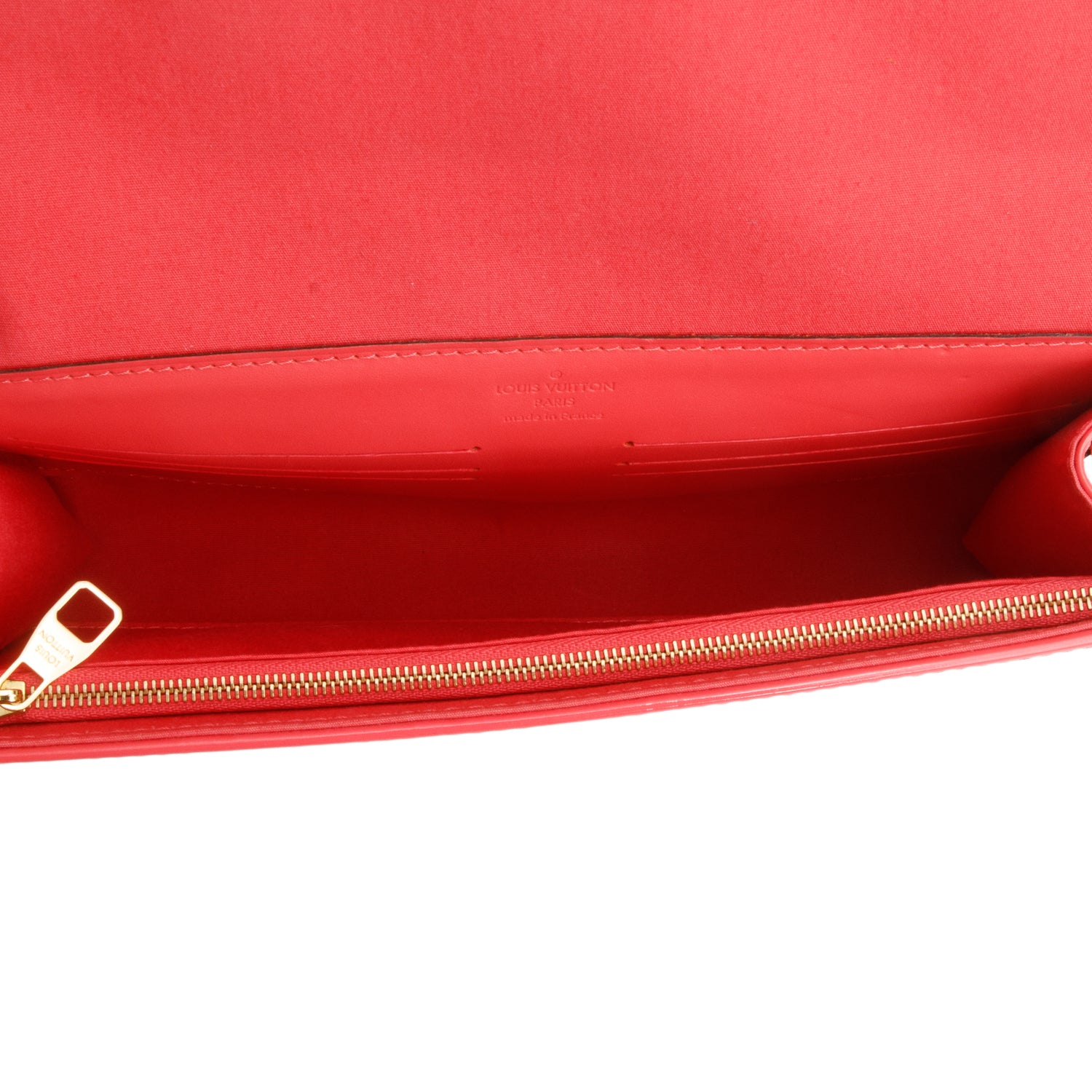 Louis Vuitton Pink Monogram Vernis Ana Clutch
