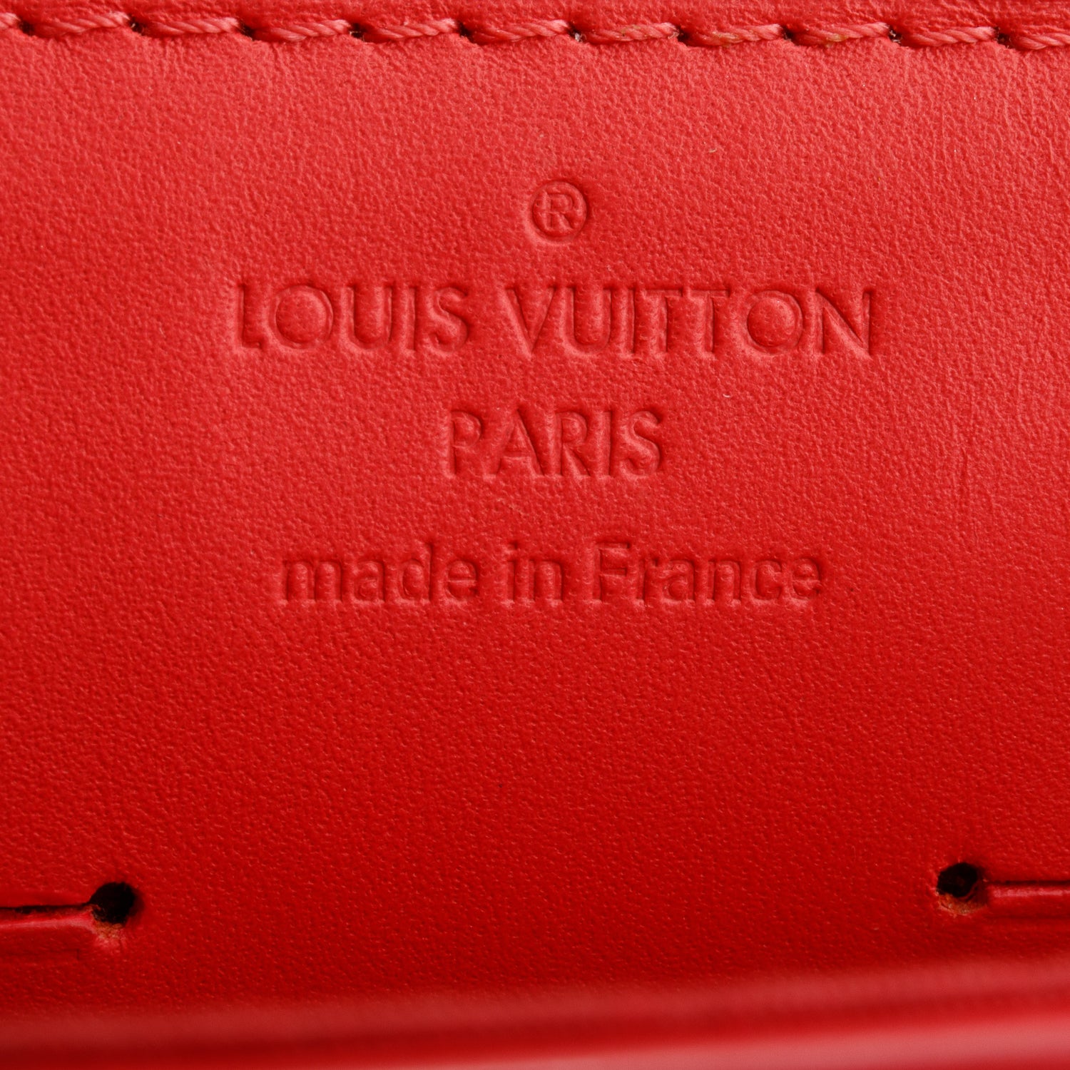 Louis Vuitton Pink Monogram Vernis Ana Clutch