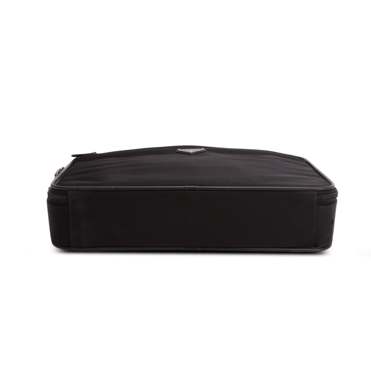 Prada Black Tessuto Nylon Computer Bag w/ Strap