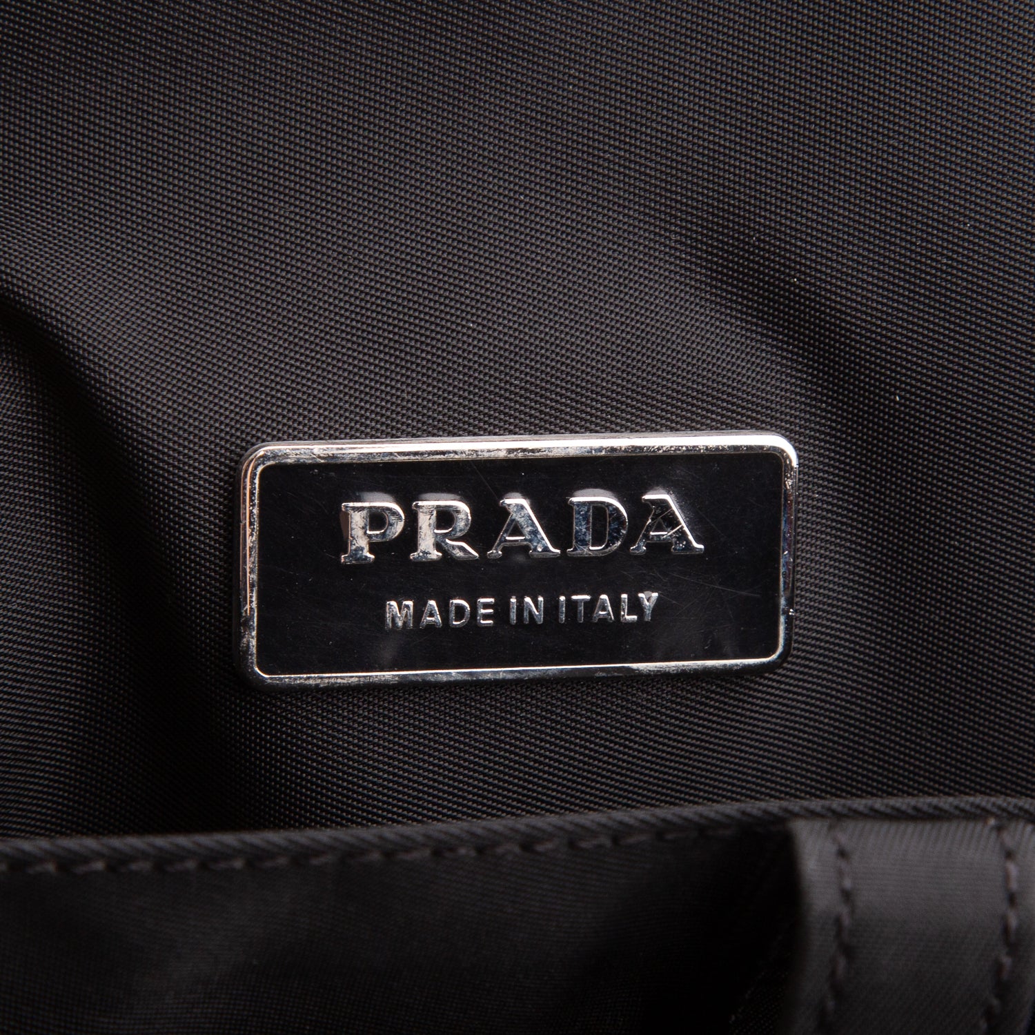 Prada Black Tessuto Nylon Computer Bag w/ Strap