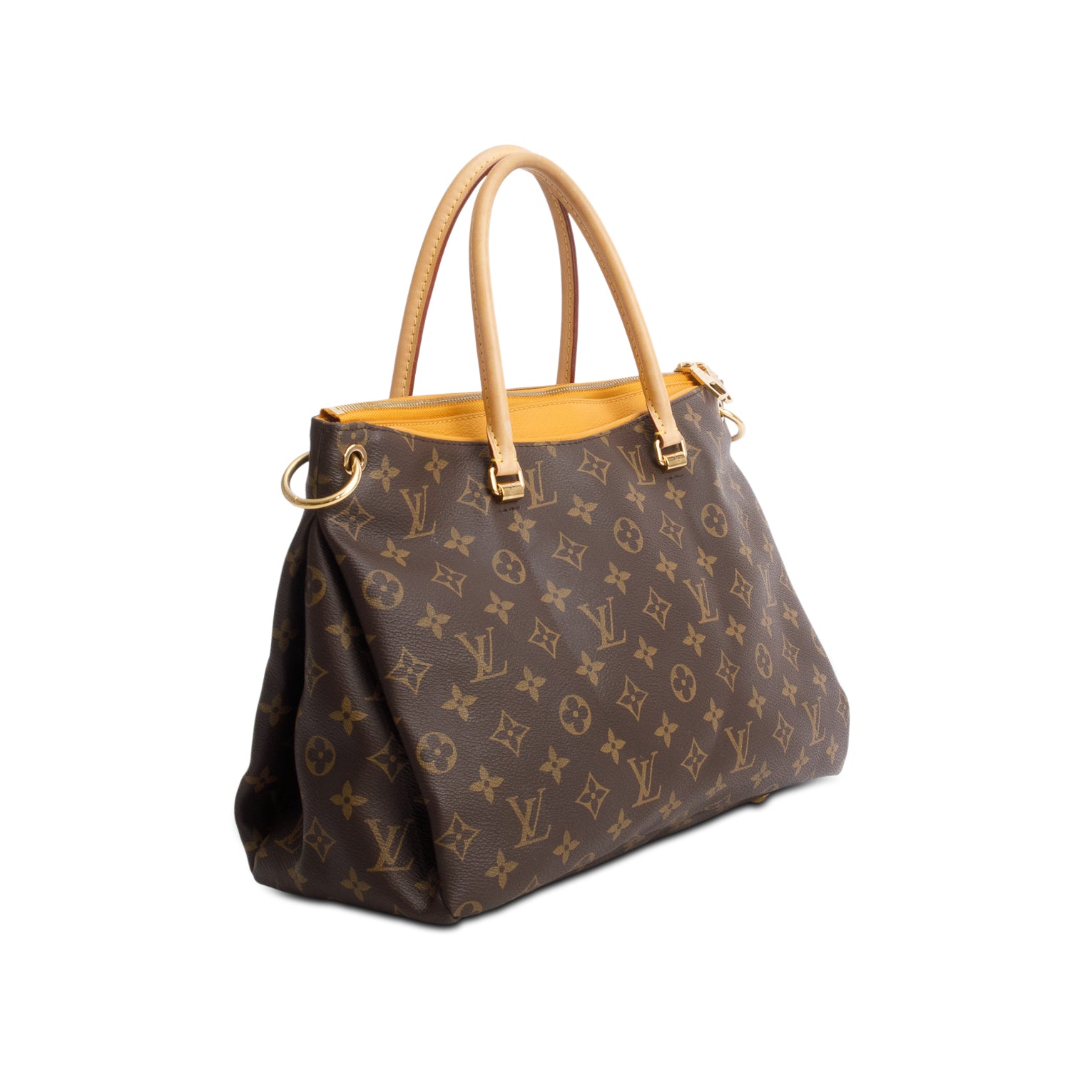 Louis Vuitton Monogram Pallas Tote w/ Strap