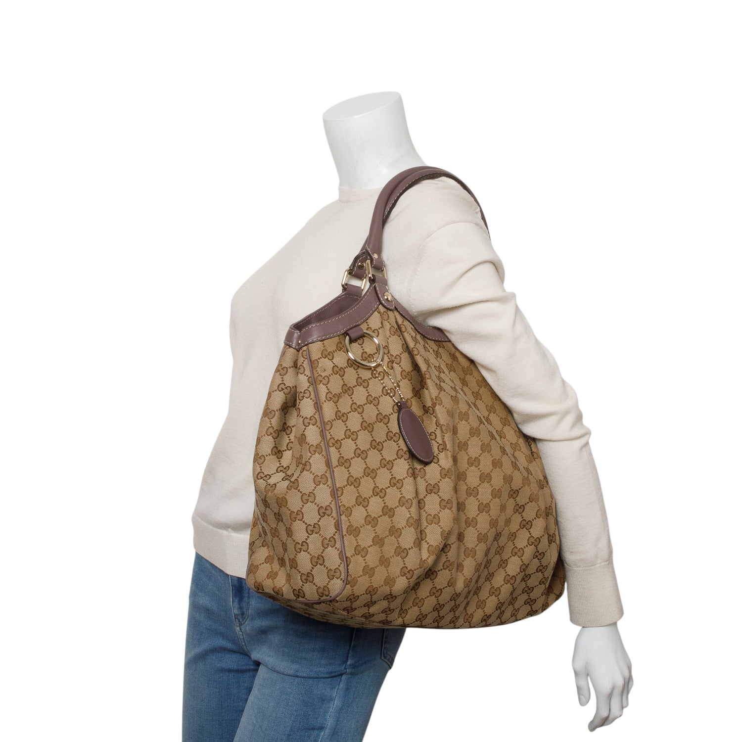 Gucci Monogram Large Sukey Tote