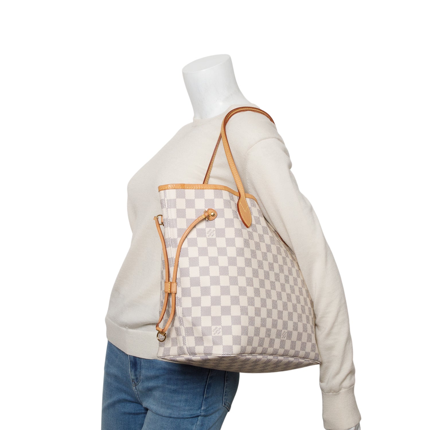 Louis Vuitton Damier Azur Neverfull MM
