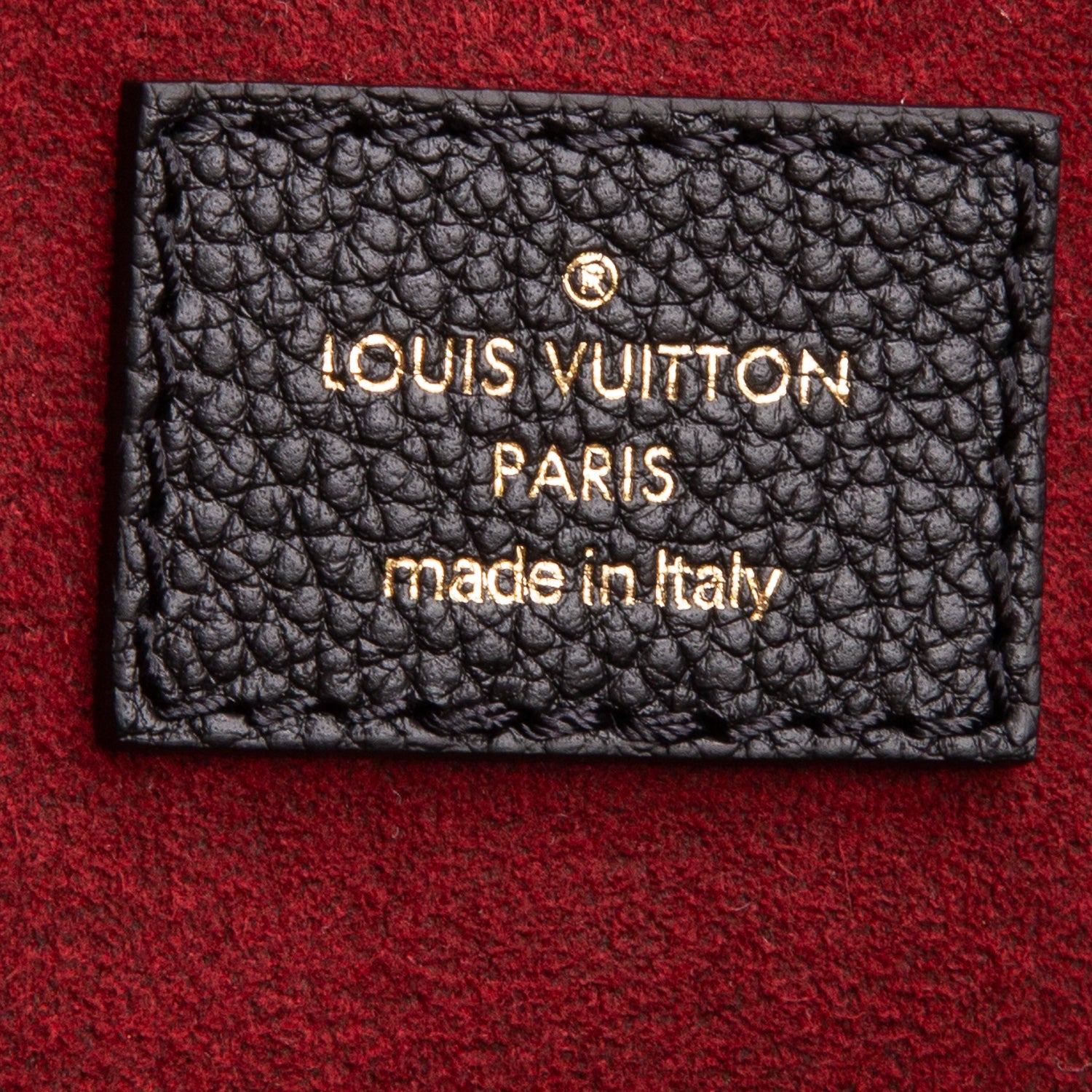 Louis Vuitton Black Empreinte Monogram Giant Keepall Bandouliere 45 w/ Strap