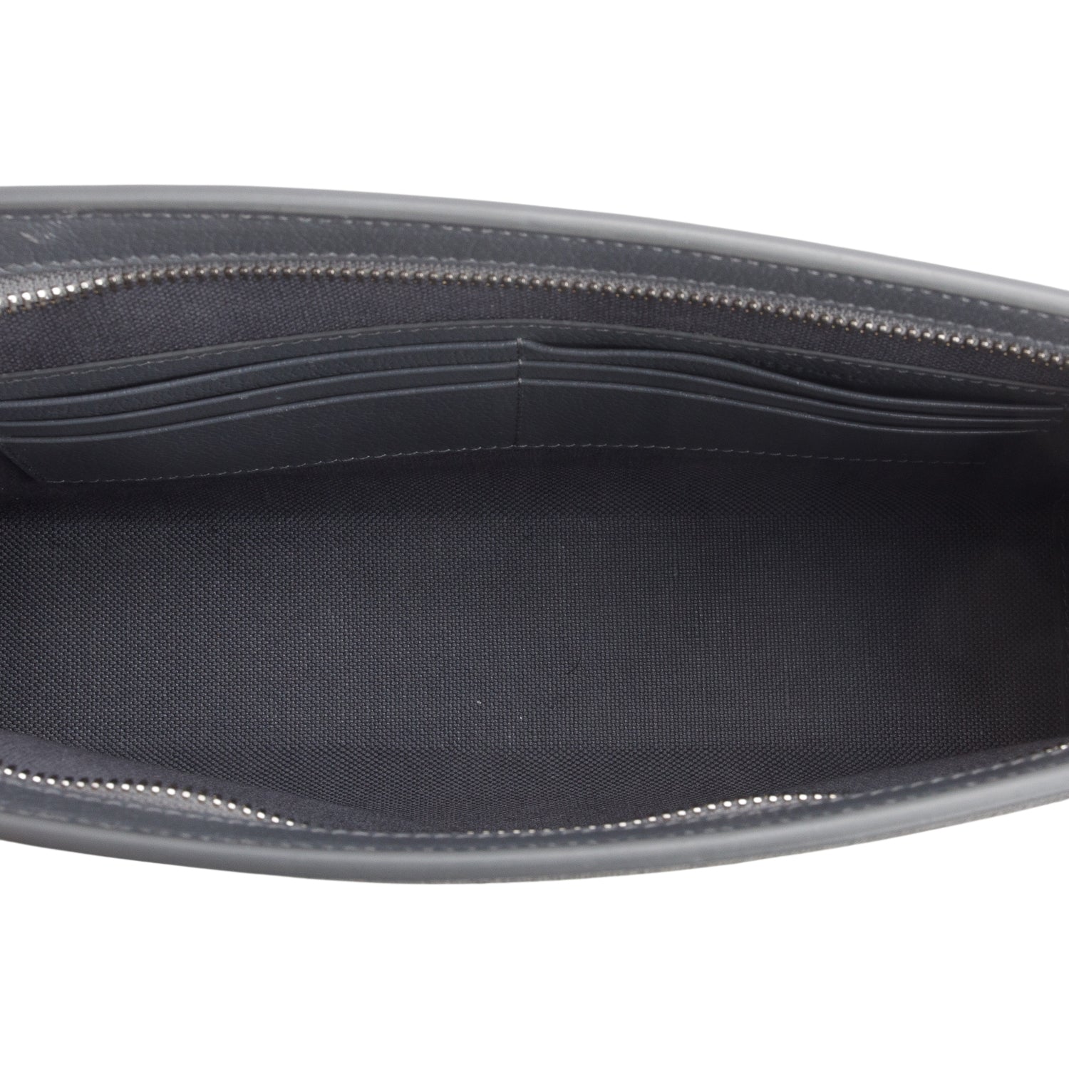 Gucci Grey GG Supreme Medium Pouch