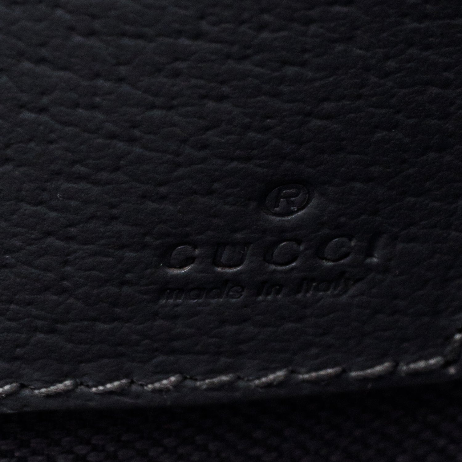 Gucci Grey GG Supreme Medium Pouch