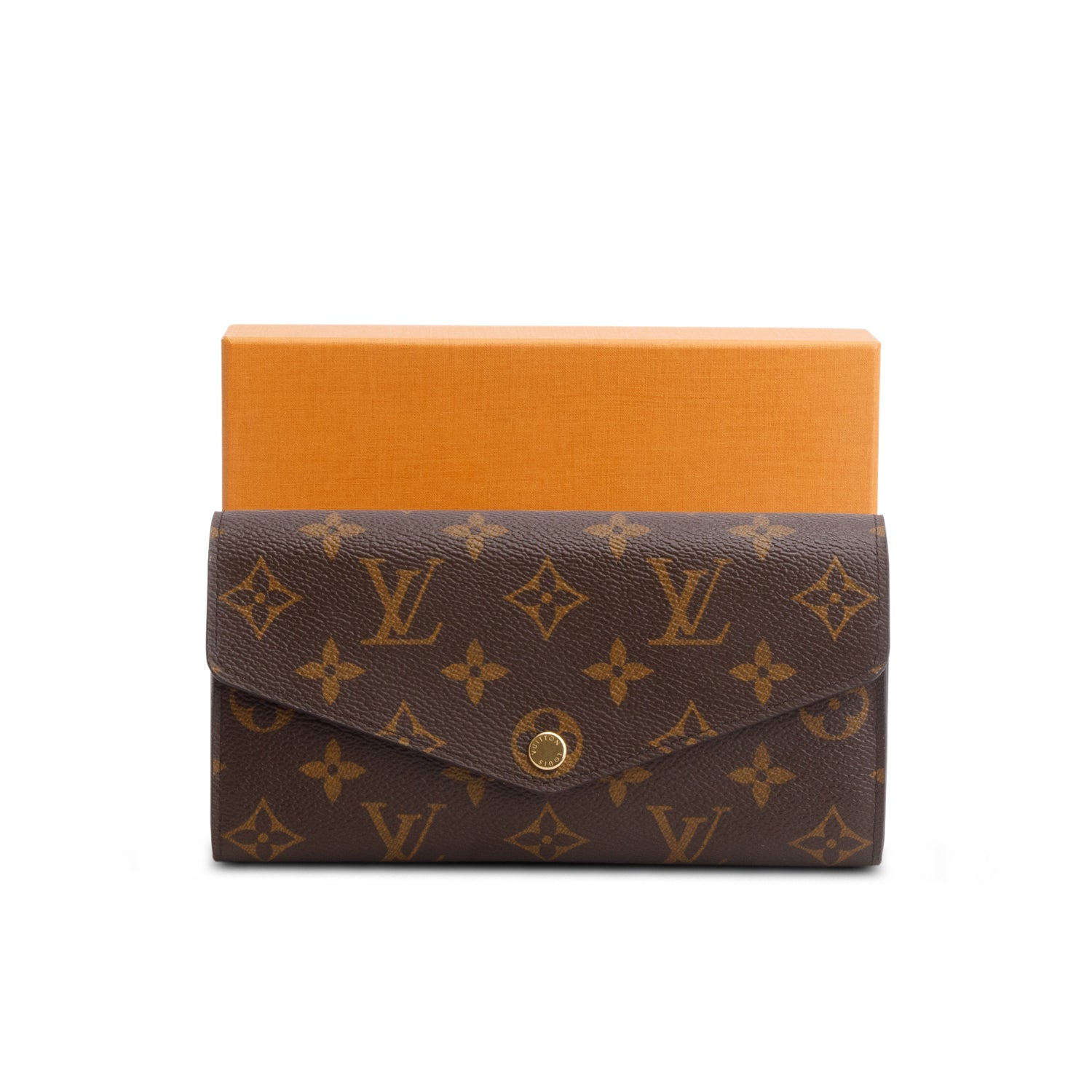 Louis Vuitton Monogram Sarah Wallet w/ Box