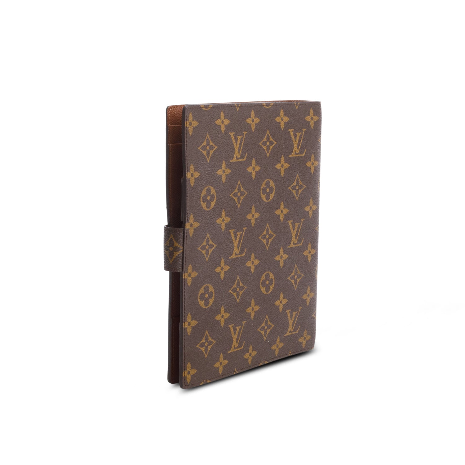 Louis Vuitton Monogram Large Ring Agenda Cover w/ Receipt