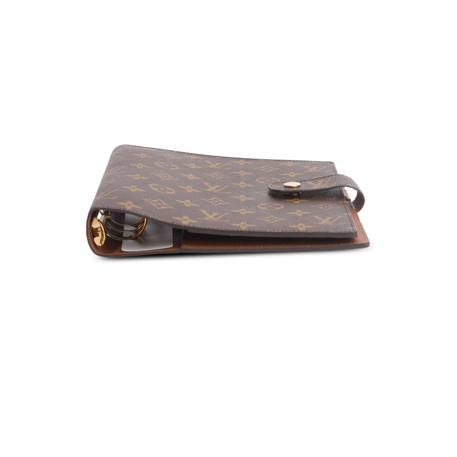 Louis Vuitton Monogram Large Ring Agenda Cover w/ Receipt