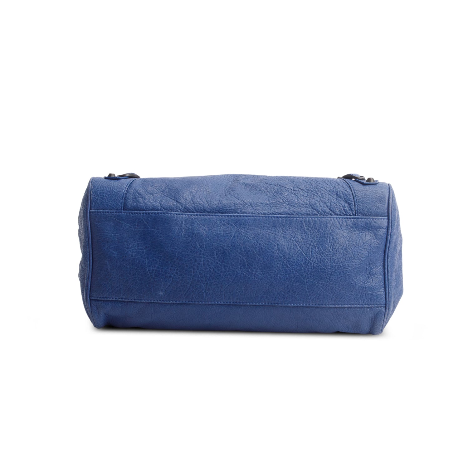 Balenciaga Blue Agneau Classic Hardware Velo w/ Strap