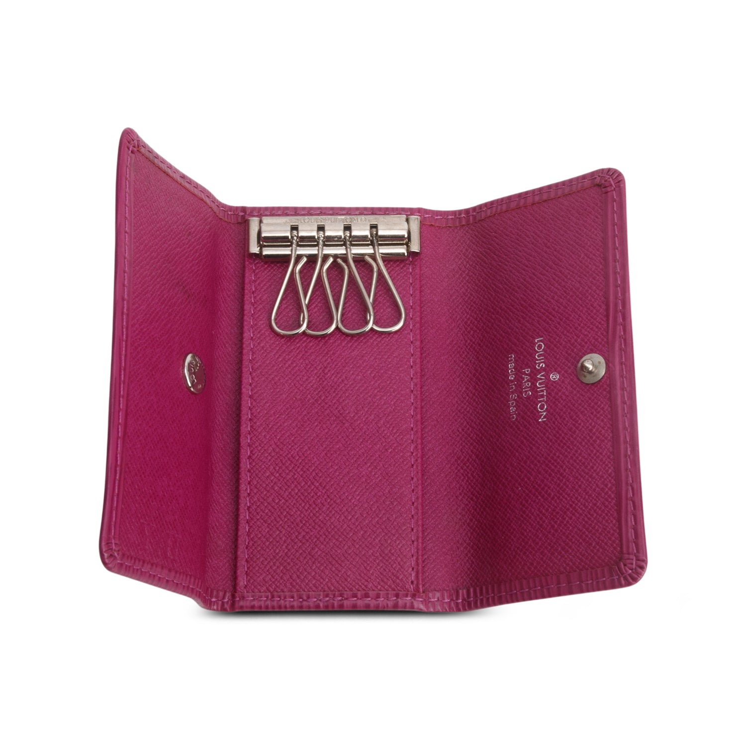 Louis Vuitton Purple Epi Multicles 4 Key Holder w/ Box