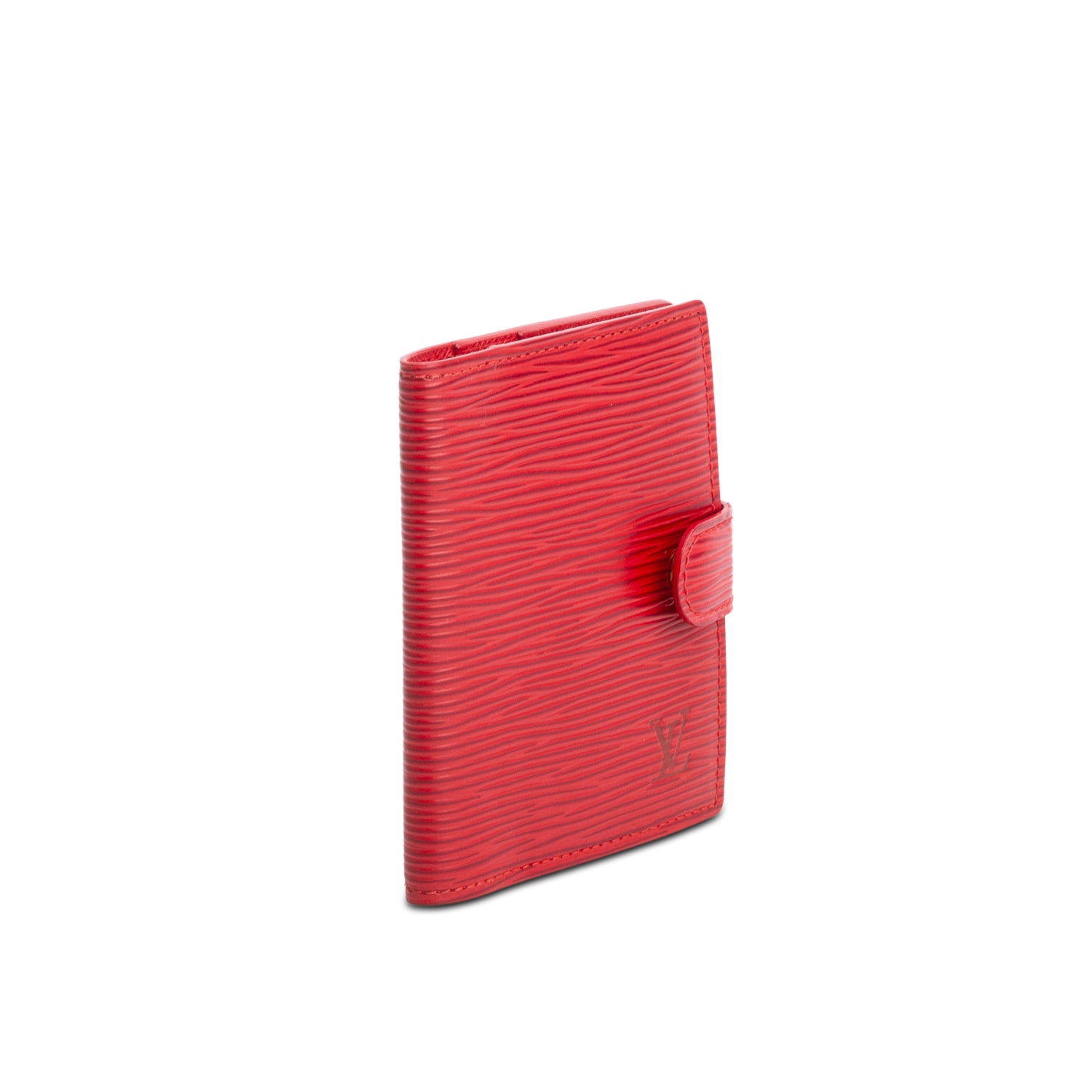 Louis Vuitton Red Epi Compact Wallet