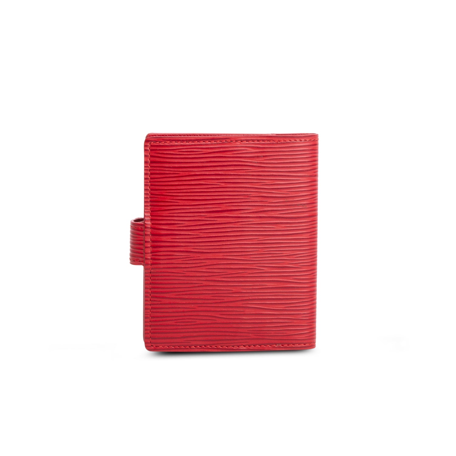 Louis Vuitton Red Epi Compact Wallet