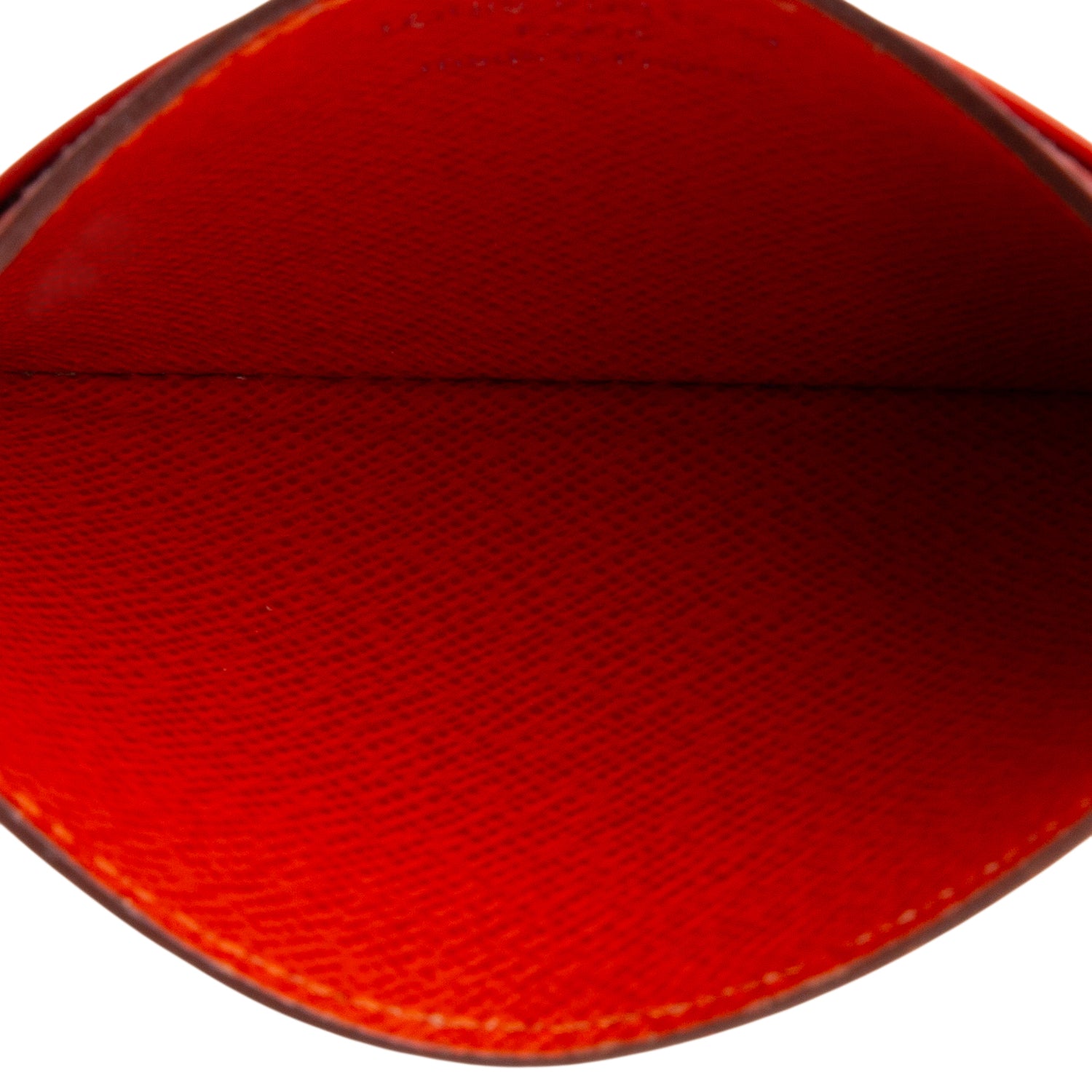 Louis Vuitton Orange Epi Card Holder