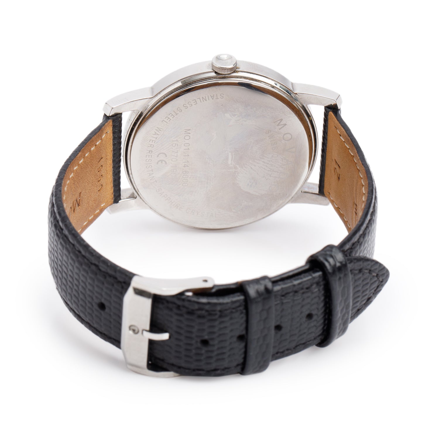 Movado Stainless Steel Museum 39 MM Quartz Watch
