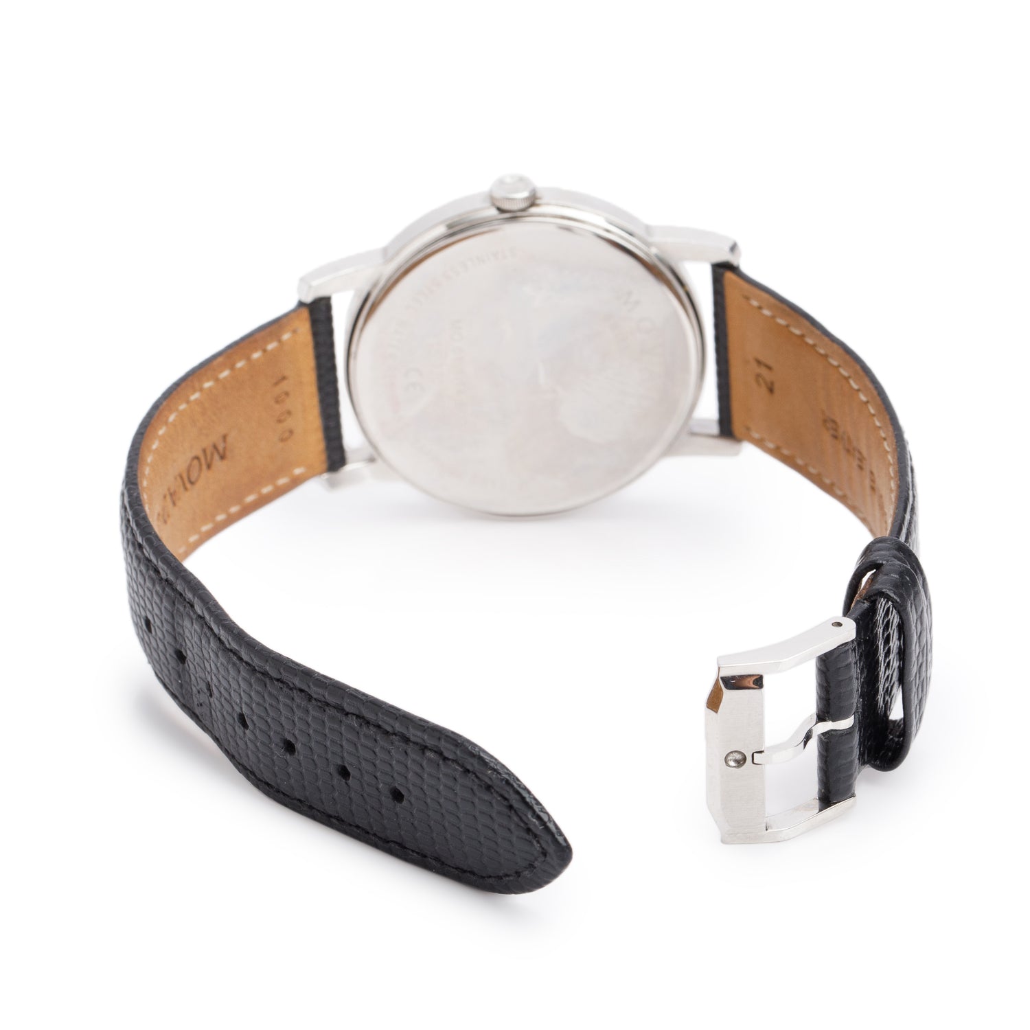 Movado Stainless Steel Museum 39 MM Quartz Watch