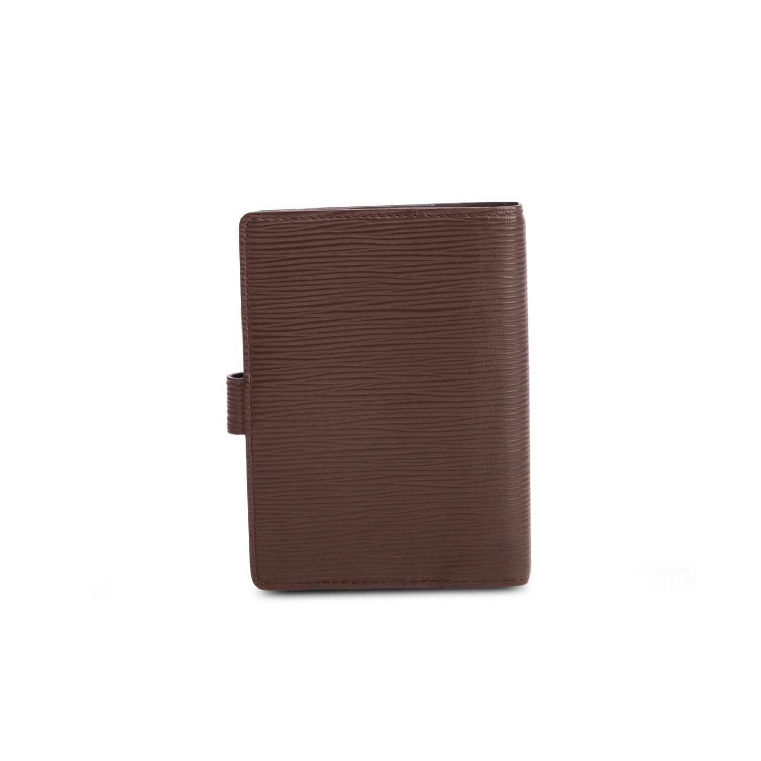 Louis Vuitton Burgundy Epi Small Ring Agenda Cover