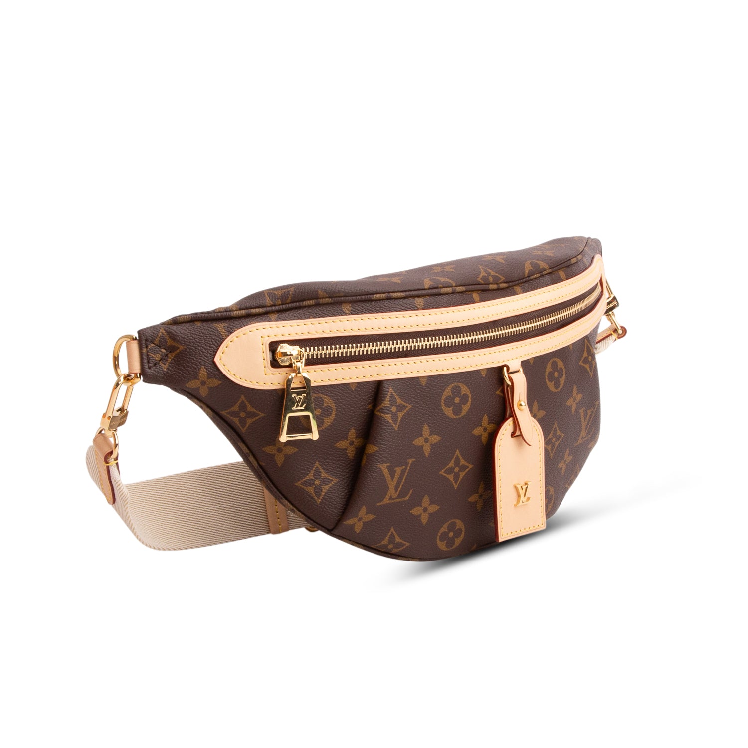 Louis Vuitton 2023 Monogram High Rise Bumbag w/ Box & Receipt